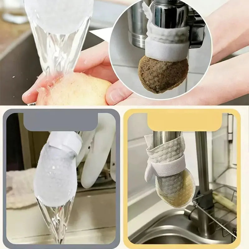 🚰 150 filtrov + 30 suchých zipsov ✨ Filter proti striekajúcej vode do kuchynskej batérie | Filtruje usadeniny, hrdzu a nečistoty v priebehu niekoľkých sekúnd 💧