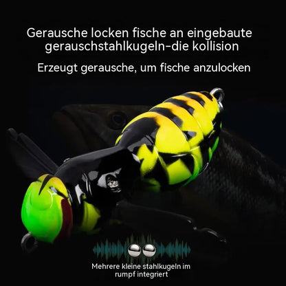 【Kúp 1, získaj 1 zadarmo】🐟Smrteľné pokušenie🐝 Bionická povrchová návnada na osy 🔥 Spúšťa výbušné a prudké údery na hladinu!