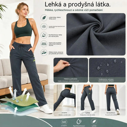 ⏳ Časovo obmedzená ponuka 🔥 Dámske cargo nohavice rovného strihu — Elastický pás; ideálne do práce, na cesty aj na každodenné nosenie 👖✨