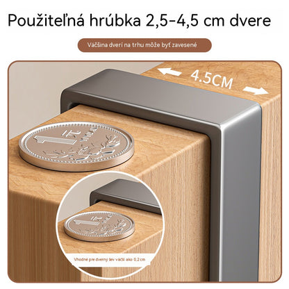 🏠🌟【Nerezová oceľ + 6-násobné skladanie】Nastaviteľný háčik na dvere