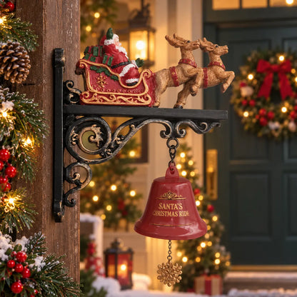 🎅🎁🎄Závesná ozdoba na zvonček zo živice Santa Claus