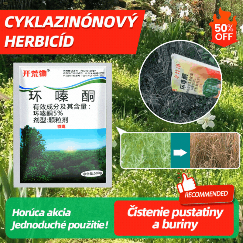 🔥【500g】👍🌱cyklozinónový herbicíd