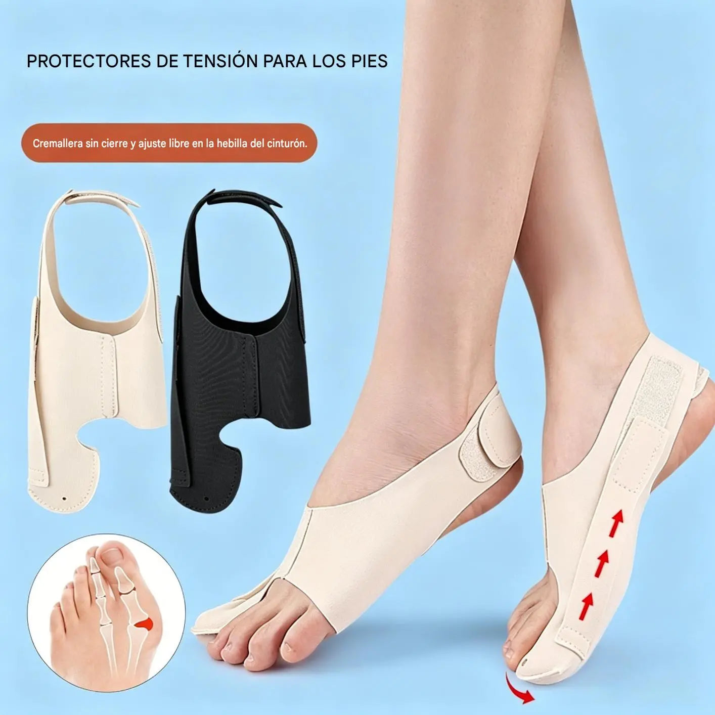 【30% OFF】【Conjunto de dos piezas】👍 Corrector de dedos profesional que puede fijar y separar los dedos para aliviar el dolor.