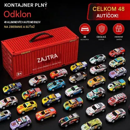 【50%OFF】🎁48 odnímateľných miniáut so vstavanou garážou