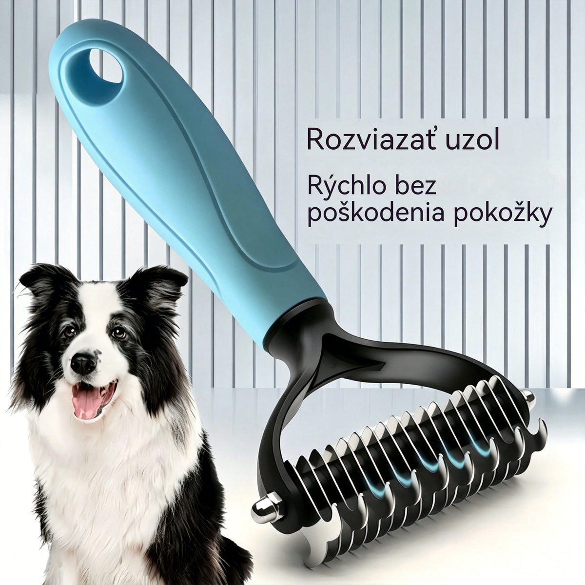 Kúpte jeden, druhý dostanete zadarmo! 🐾 Profesionálny nástroj na odstraňovanie odumretých chlpov u psov a mačiek: jemný, účinný a bez chlpov doma ✨💖