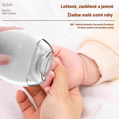 💅 ✨ Automatický pilník na nechty 1, bezpečná a šetrná starostlivosť o nechty 👶🔧