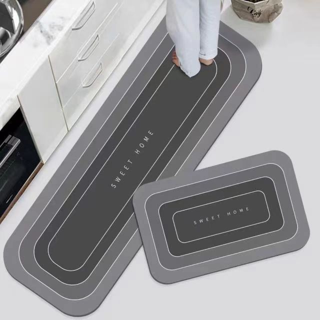 🏠💧【1 sada 2 kusů | 40*60+40*120 cm】💥💥Protiskluzová savá podložka do kuchyně/koupelny