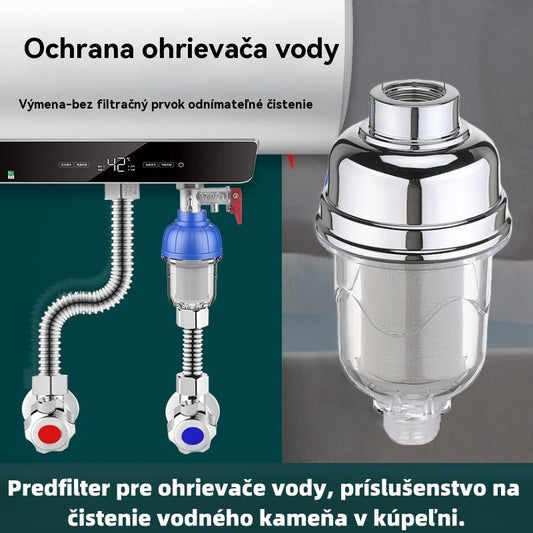 🏠🚰【Kúpte 1, dostanete 1 zadarmo】Predfilter pre ohrievače vody, príslušenstvo na čistenie vodného kameňa v kúpeľni.