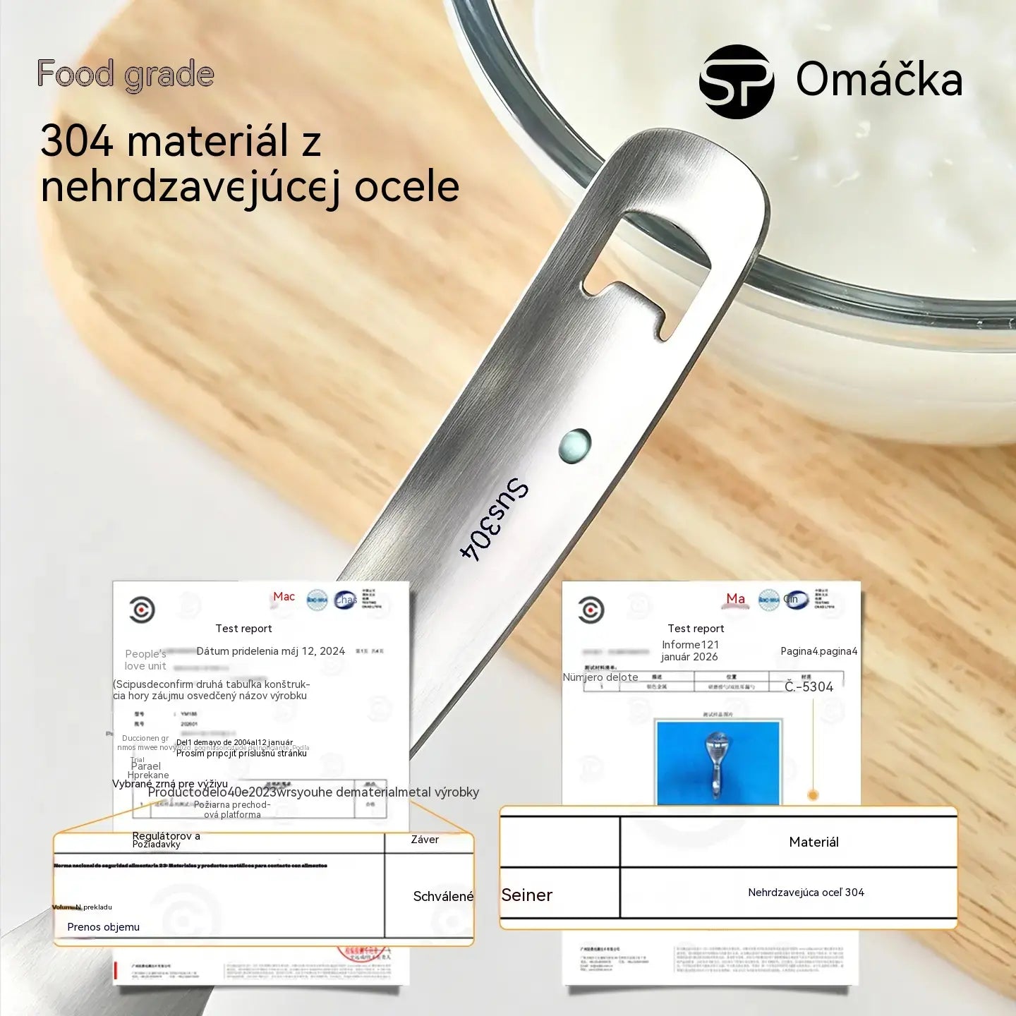 🔥50% zľava🔥🥄Multifunkčná lyžica a sitko z nehrdzavejúcej ocele 304
