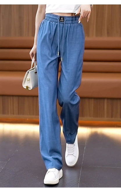 👖❤️【40-100kg】2026 nové nohavice príležitostné s mäkkou vlajkou vysokej kvality