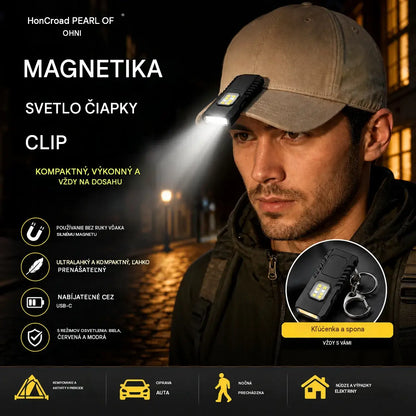 ✨🔦 Multifunkčná mini LED baterka na kľúčenku, kompatibilná s výkonným USB nabíjaním.
