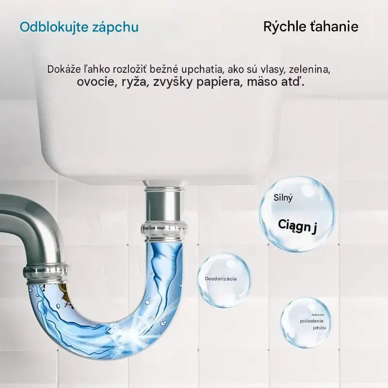 🌊💦🔥【Kúpte 1 a získajte 1 zadarmo】24 eur -- Prášok na čistenie odtokov