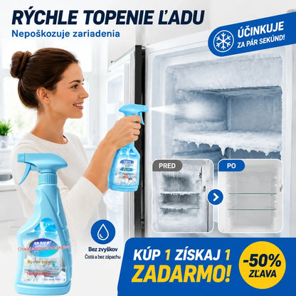 🔥🎖️【Kúpte 1, dostanete 1 zadarmo】❄️Sprej na odmrazovanie a odstraňovanie ľadu z chladničky