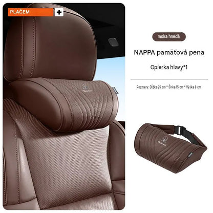 🚗💤Znížte únavu počas jazdy! Univerzálny vankúš na krk z pamäťovej peny do auta – ergonomická opierka hlavy na dlhé cesty autom.