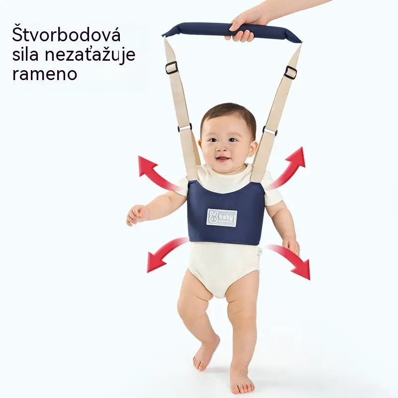 Detský pešie postroj 2 v 1 – priedušný, ergonomický a s ochranou proti pádu 👶🚼