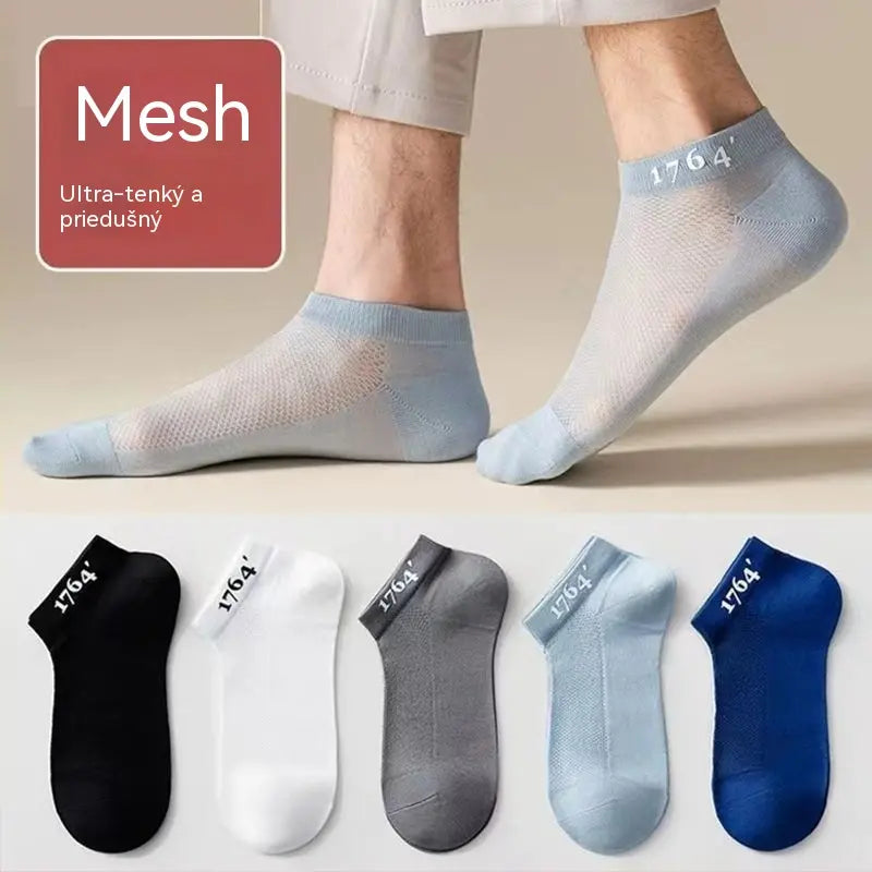 🔥Kup 5 i otrzymaj 5 gratis⚡10 párov za 20 eur🔥⚡🧦Pánske priedušné antibakteriálne a zápachu odolné ponožky