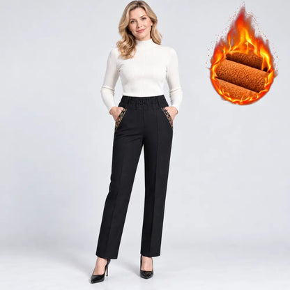 👖【XL-5XL】Dámske jesenné džínsy – rovný strih, vysoký pás, nadmerné veľkosti