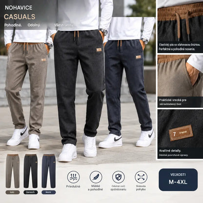 🔥🔥【M-4XL】Nové pánske jarné ležérne nohavice 2026