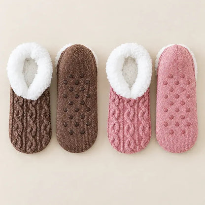 🔥🧦Silikónové protišmykové skrútené podlahové ponožky