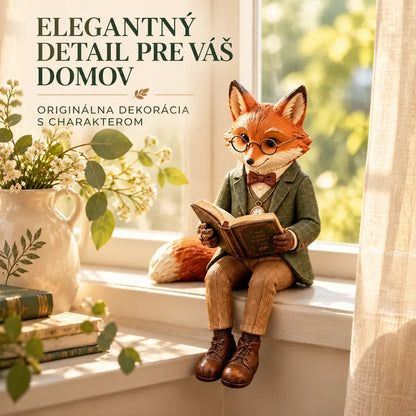 🦊✨Prečítajte si dekorácie líšok Vianočné ozdoby na stôl