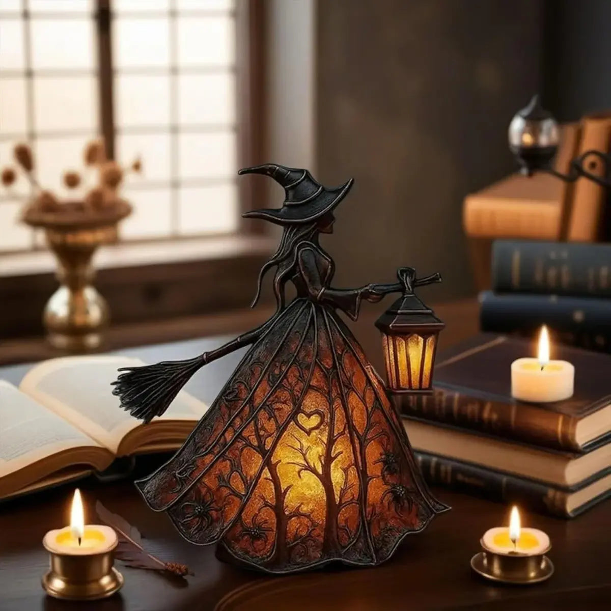 🧙‍‍♀️Čarodejnícka lampa, jedinečná stolová lampa s nohami, vhodná do domácnosti, na verandu, do kancelárie a na párty. Môže byť tiež použitá ako sviatočná dekorácia a darček.