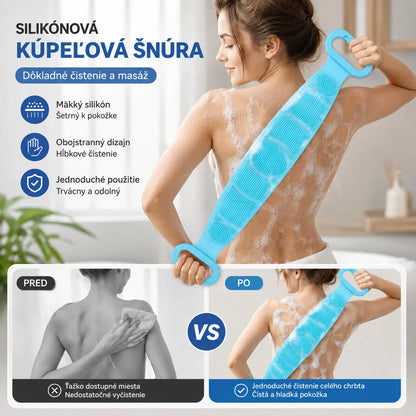 【Kúpte 1, dostanete 1 zadarmo】🧼Silikónová čistiaca kefka na telo | Jemne odlupuje a hĺbkovo čistí pokožku, zanecháva ju jemnú a hladkú.
