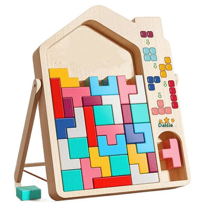 🔥🌈Tetris detská vzdelávacia skladačka a stavebná hračka