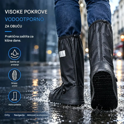 【1 par 23€】Spriječite smočenje tenisica! Izdržljive vodootporne navlake za obuću: neklizajuće i sklopive – lako ih nosite u torbi 🌧️