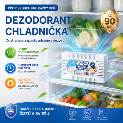 🧊【Kúpte 2, dostanete 3 zadarmo】🎖️🛡️Vysokoúčinná, netoxická a neškodná vložka na odstránenie zápachu z chladničky