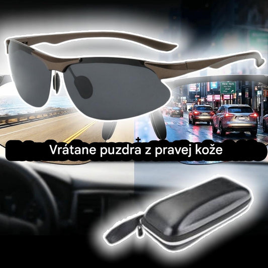【Kúpte 1, získajte 1 zadarmo】🕶️ Polarizované fotochromatické okuliare na šoférovanie cez deň aj v noci 🚗