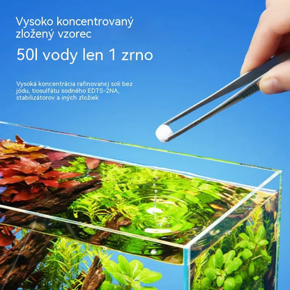 🐟【300 tabliet】💧 Šumivé tablety na čistenie akváriovej a jazierkovej vody, okysličovacie tablety do akvária 🔥