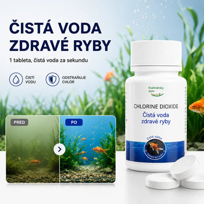 🐟【100 tabliet】【Kúpte 1 a získajte 1 zadarmo】💧 Šumivé tablety na čistenie vody v akváriu a jazierku, okysličovacie tablety na akváriu 🔥