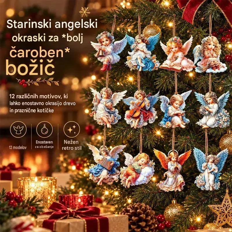 【24/36 kosov】👼Obesek Viktorijin angel