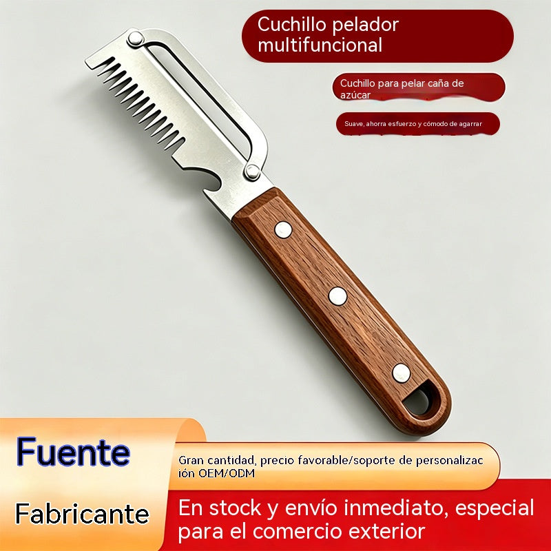 💥Compra 1 y llévate 1 gratis💥🔪Cortador y pelador multifuncional de acero inoxidable🧅