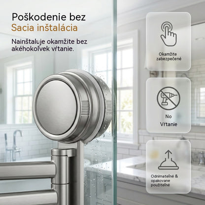 🧴 Jednoducho si usporiadajte veci – Držiak na uteráky s prísavkou