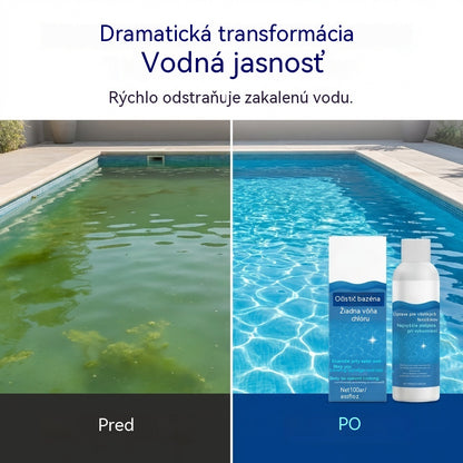 ⏰💦Kúp 1 a získaj 1 zdarma🏊‍♂️ Čistič bazénovej vody – Krištáľovo čistá voda za pár hodín bez námahy ✨
