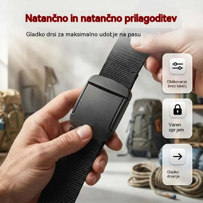 🔥【Kupite 1, dobite 1 gratis】🔥【Dolžina: 130 cm】Taktični potovalni pas s skritim žepom za denar