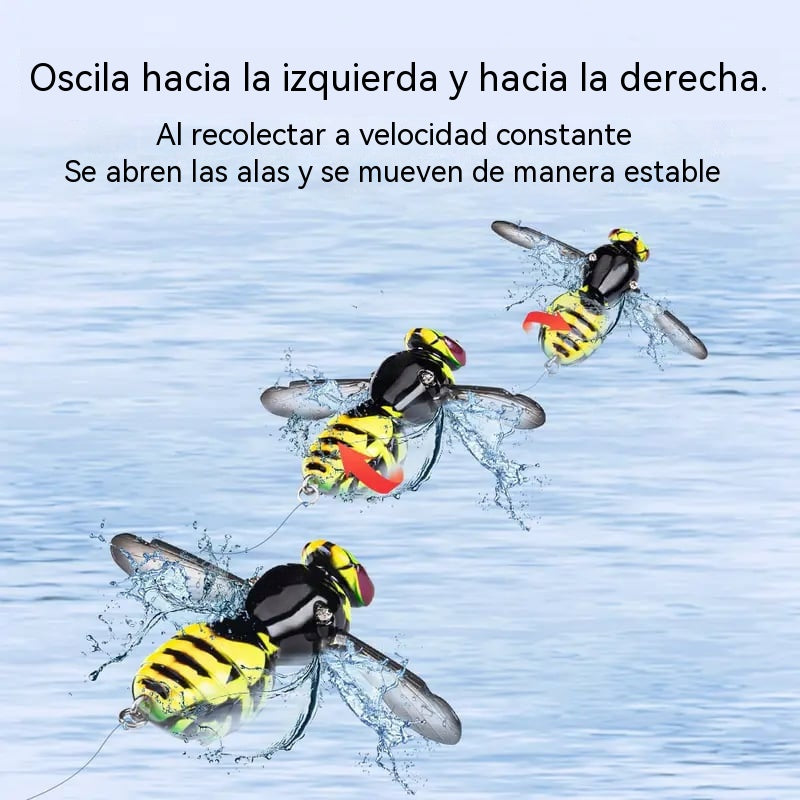 【Compra 1, llévate 1 gratis】🐟 Tentación mortal 🐝 Cebo biónico para avispas de superficie 🔥 ¡Provoca ataques explosivos y violentos en la superficie!