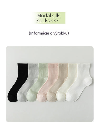 【7 párov】🧦Dámske krátke ponožky, sieťované, priedušné, bavlnené ponožky odolné voči zápachu