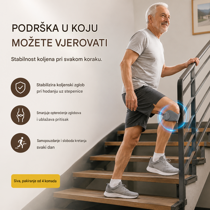 4 para za samo 24 € 🏃‍♀️ Sportske štitnike za koljena 👉 Vašim koljenima je potreban odmor. Ovi štitnici za koljena pružaju vam dovoljno odmora.