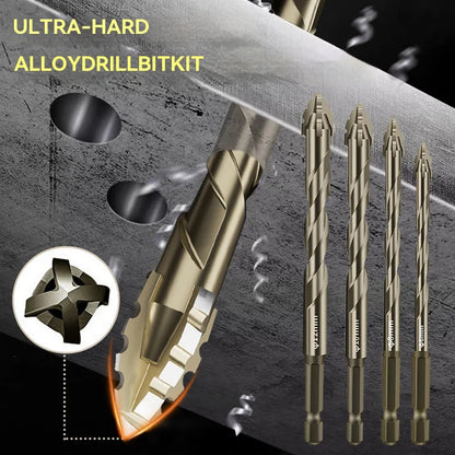 【4+5+6+8+10+12 mm】 | Set ekscentričnih svrdala s 5 žljeba za teške uvjete rada