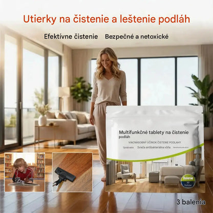 🏠🔥【3 balenia za 20 eur】Čistiace obrúsky na podlahu odstraňujú škvrny a majú leštiace vlastnosti.