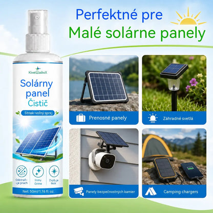 【Kúp 1, získaj 1 zadarmo】🔥 Dnes -50%! ☀️ Čistiaci sprej na solárne panely