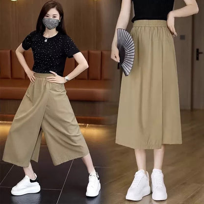 💖✨【M-2XL】👍Letné nohavice z bavlny a ľanu pre dámy