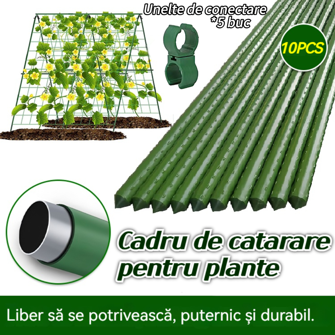 🌱🌱🌱 Viničová preliezačka - hrubá oceľová rúrka potiahnutá plastom