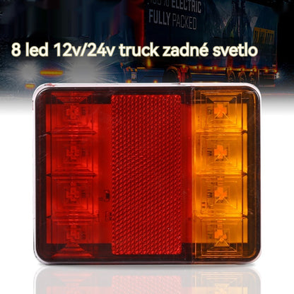 🚦【Univerzálne 12V/24V】🚦 LED svetlo na príves, bezdrôtové zadné svetlo do auta
