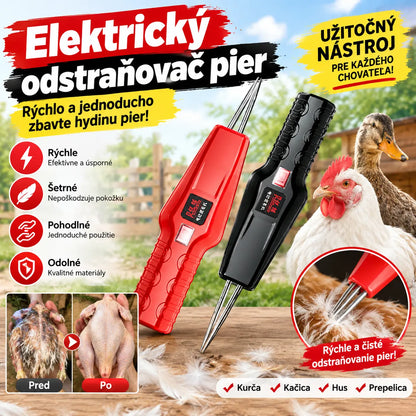 🐖🐔🦆 Vysoko účinný nástroj na odstraňovanie peria zo sliepok a kačíc na domáce použitie