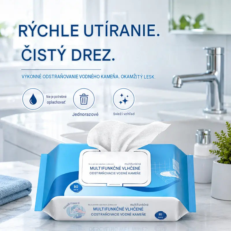 【Kúp 1, získaj 1 zadarmo】（160 fotografií）✨Okamžité odvápňovacie obrúsky bez oplachovania