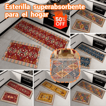 🏠💧【Kúpte veľké a dostanete malé zadarmo】Super savá podložka｜40×60+40×120 cm, protišmyková a rýchloschnúca do domácnosti
