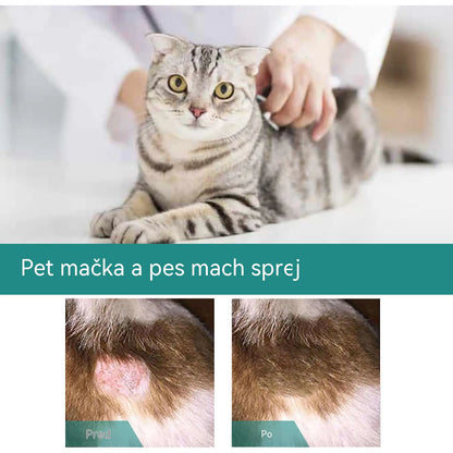 【Kúp 1, získaj 1 zadarmo】🐶🐱Sprej na rany a starostlivosť o kožu domácich zvierat pre psov a mačky